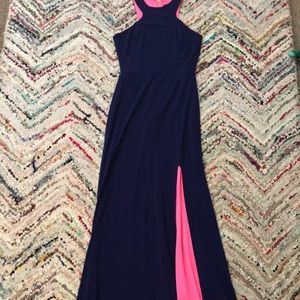 Floor length gown
